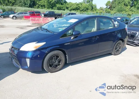2012 Toyota Prius Two из США, поврежденный, VIN JTDKN3DU4C1484049